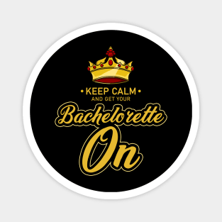 Bachelorette Party with Crown Magnet